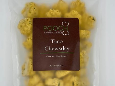 Pooch Natural Living - Taco Chewsday Treats on Sale