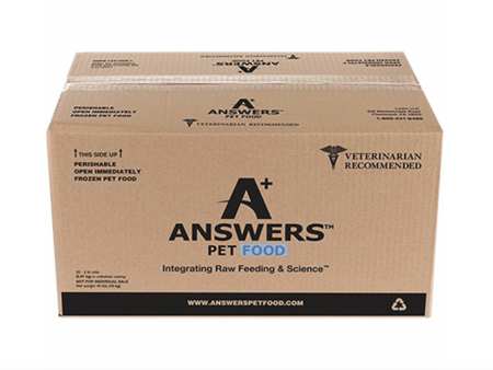 Answers - Detailed Chubs Beef - Raw Dog Food - 40 lb (PRE-ORDER-Local Delivery Only) on Sale