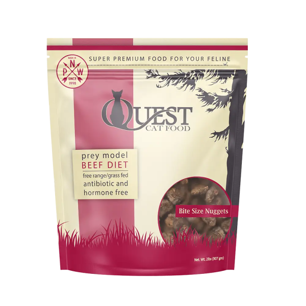 Steve s Real Food - Quest Beef Recipe - Raw Cat Food - 2 lb (Local Delivery Only) Cheap