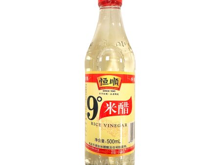 White Rice Vinegar HENGSHUN 500ml Fashion