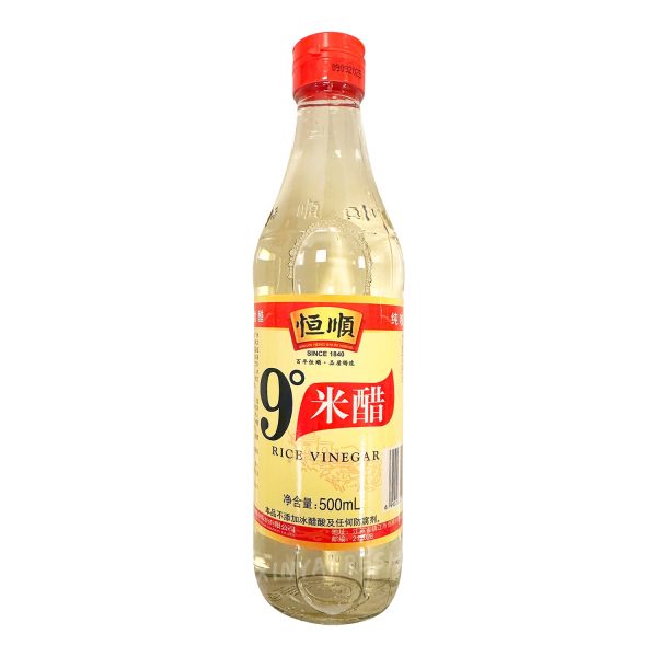 White Rice Vinegar HENGSHUN 500ml Fashion