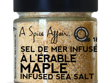 MAPLE INFUSED SEA SALT 180 G (6.3 oz) Sale