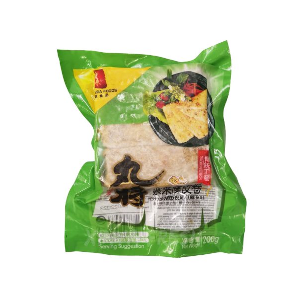 WJ Fish Seaweed Bean Curd Roll FRESHASIA 200g Supply