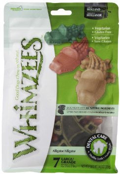 Whimzees - Alligator Shaped Dental Chew Treat Cheap