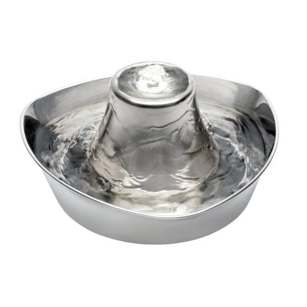 PetSafe - Seaside Stainless Pet Fountain Sale