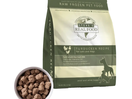 Steve s Real Food - Turducken Nuggets - Raw Dog Food - Various Sizes (Local Delivery Only) Online now