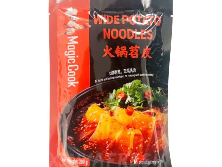 Wide Potato Noodles for HotPot HAIDILAO 200g Supply