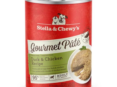 Stella & Chewy s - Gourmet Pate Duck & Chicken - Wet Dog Food - 12.5oz Fashion