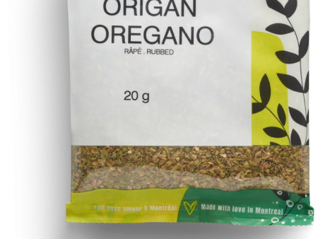 OREGANO RUBBED NUTRIVILLA BAG 20 G (0.7 oz) Online Sale