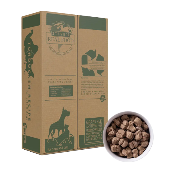 Steve s Real Food - Turducken Nuggets - Raw Dog Food - Various Sizes (Local Delivery Only) Online now