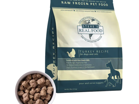 Steve s Real Food - Turkey Nuggets - Raw Dog Food - Various Sizes (Local Delivery Only) Online