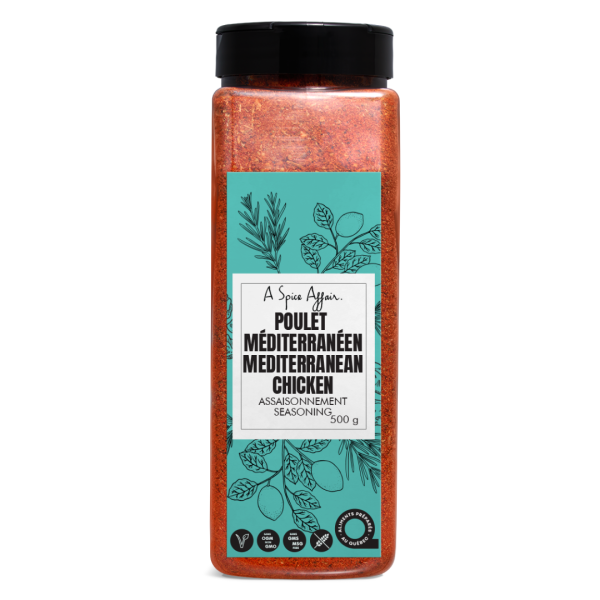 MEDITERRANEAN CHICKEN SEASONING 500 G (17.6 oz) Supply