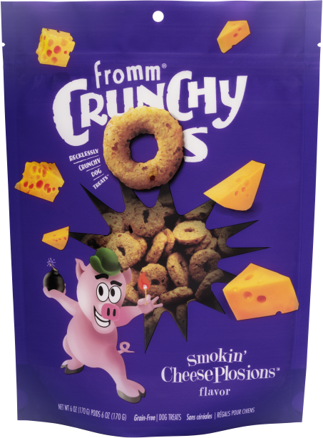 Fromm - Crunchy O s Smokin  Cheeseplosions Treat Cheap