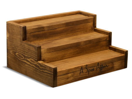 A SPICE AFFAIR S COUNTERTOP WOOD RACK (12 JARS) Online now