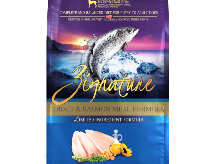 Zignature - Trout & Salmon Meal Formula - Dry Dog Food - Various Sizes Cheap