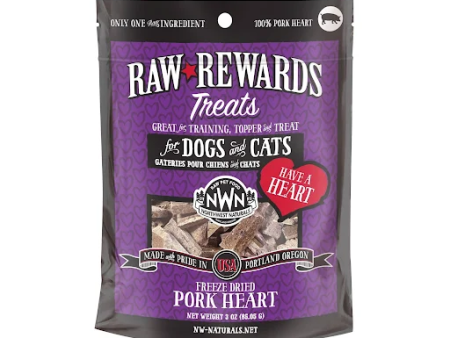 Northwest Naturals - Freeze-Dried Raw Rewards Pork Heart Treat Online