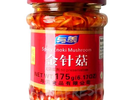 Spicy Enoki Mushroom YUMEI 175g on Sale