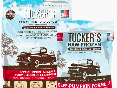 Tucker s - Beef Pumpkin - Raw Frozen Dog Food - Various Sizes (PRE-ORDER - Local Delivery Only) Supply