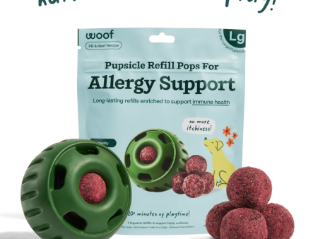 Woof - Allergy Pupsicle Refill Pops on Sale