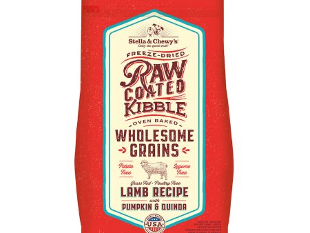 Stella & Chewy s - Raw Coated Wholesome Grains Lamb - Dry Dog Food - Various Sizes on Sale