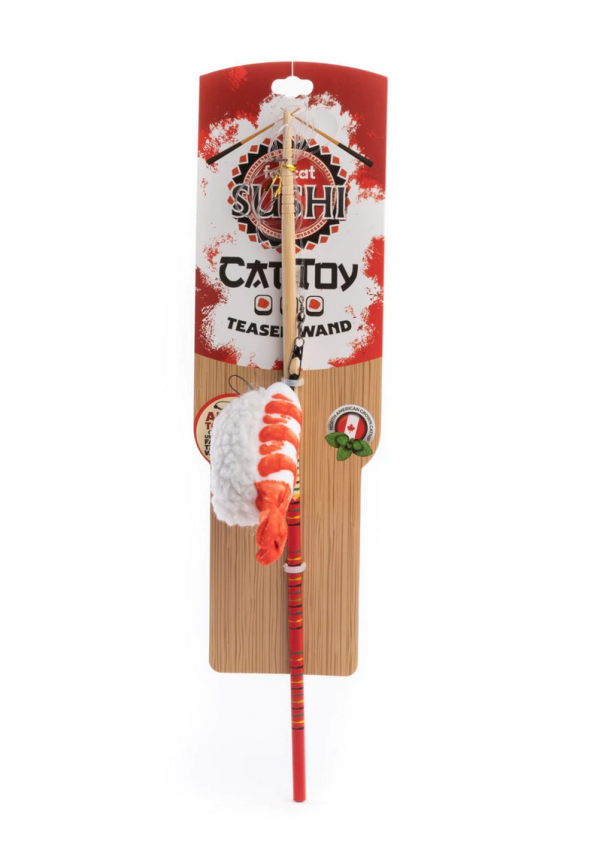 Fab Cat - Sushi Chopstick Teaser Wand Cat Toy Sale