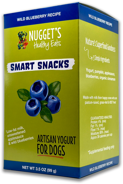 Nugget s - Frozen Smart Snack Artisan Yogurt Wild Blueberry Treat (Local Delivery Only) Sale