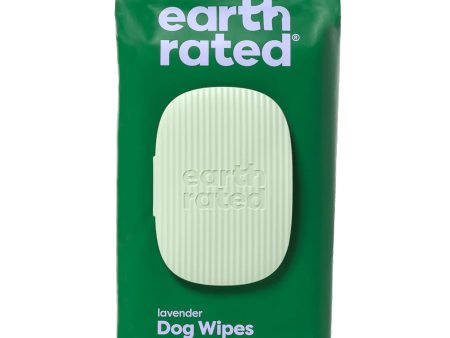 Earth Rated - Plant-Based Dog Grooming Wipes Lavender Scented Discount