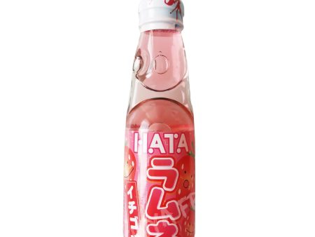 Ramune Strawberry Flavor HATAKOSEN 200ml Online now