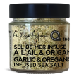 GARLIC & OREGANO INFUSED SEA SALT 180 G (4.2 oz) For Cheap