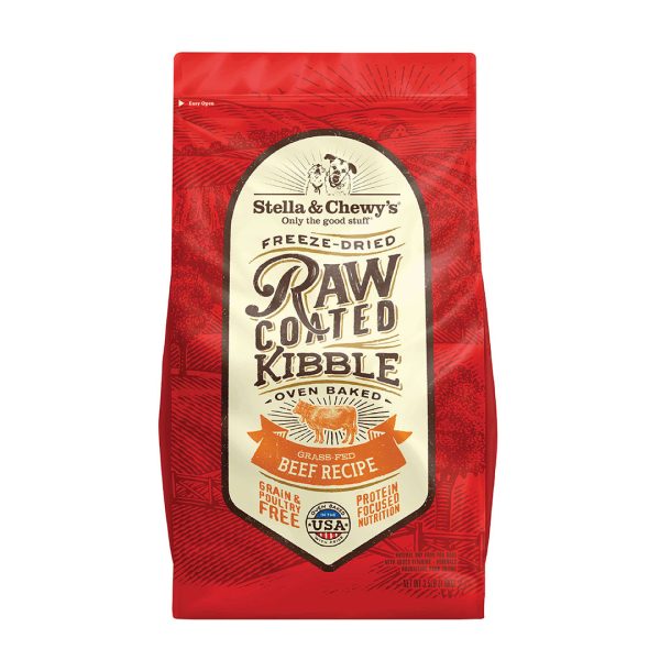 Stella & Chewy s - Raw Coated Baked Beef - Dry Dog Food - Various Sizes Online