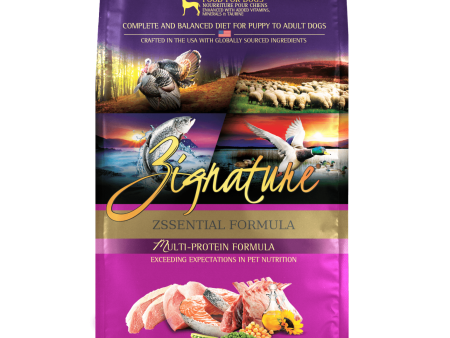 Zignature - Zssential Formula - Dry Dog Food - Various Sizes Online