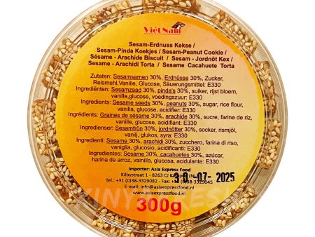 Sesame Cracker VIETNAM 300g For Discount