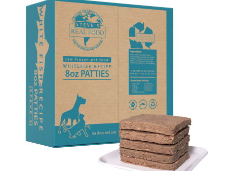 Steve s Real Food - Whitefish Nuggets - Raw Dog Food - 14 lb (PRE-ORDER-Local Delivery Only) Online Sale