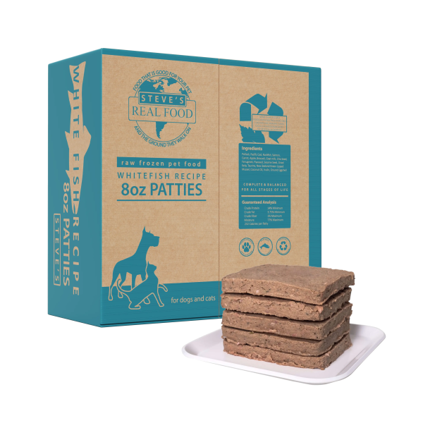 Steve s Real Food - Whitefish Nuggets - Raw Dog Food - 14 lb (PRE-ORDER-Local Delivery Only) Online Sale