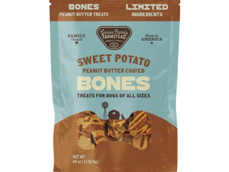 Gaines Family Farmstead - Sweet Potato & Peanut Butter Bones Online Sale