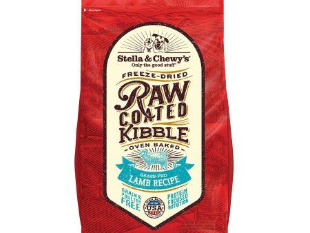 Stella & Chewy s - Raw Coated Baked Grass-Fed Lamb - Dry Dog Food - Various Sizes Sale