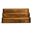 A SPICE AFFAIR S COUNTERTOP WOOD RACK (12 JARS) Online now