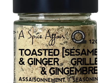 TOASTED SESAME & GINGER SEASONING 120 G (4.2 oz) For Cheap