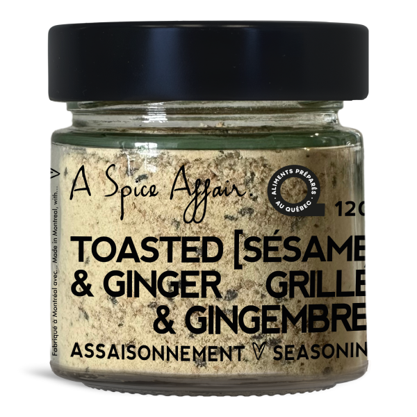 TOASTED SESAME & GINGER SEASONING 120 G (4.2 oz) For Cheap