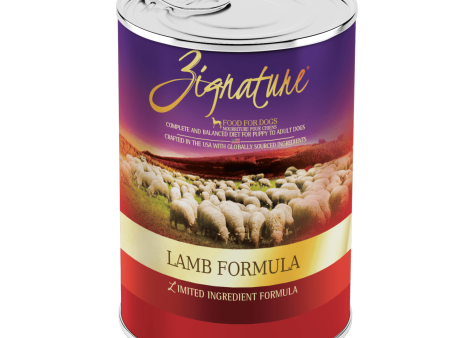 Zignature - Lamb Formula - Wet Dog Food - Various Sizes Online now