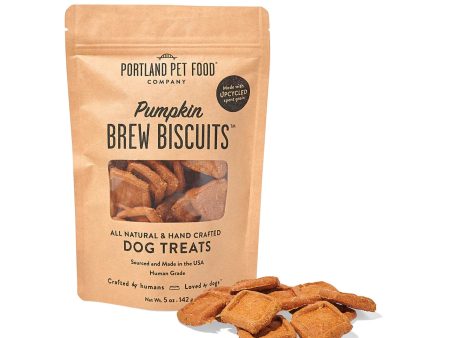 Portland Pet Food Company - Brew Biscuits with Pumpkin For Discount