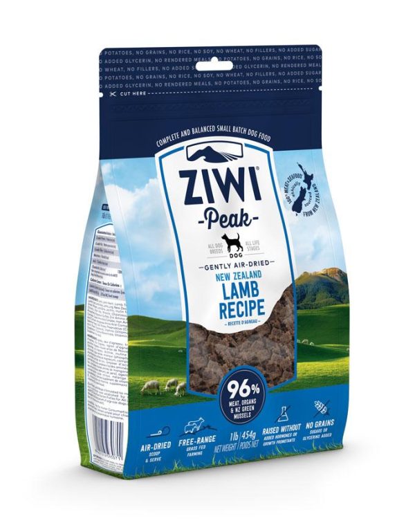 Ziwi Peak - New Zealand Lamb - Air-Dried Dog Food - Various Sizes For Discount