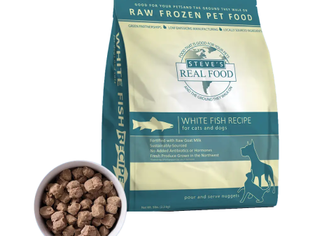 Steve s Real Food - Whitefish Nuggets - Raw Dog Food - Various Sizes (Local Delivery Only) Hot on Sale