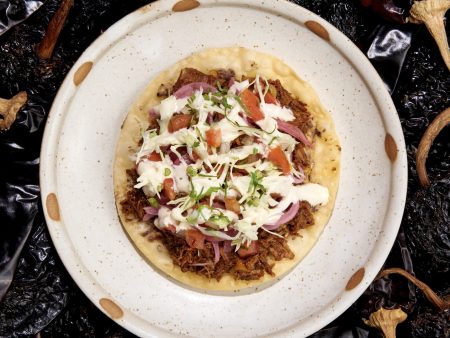 Beef Tostada (1 pc) For Sale