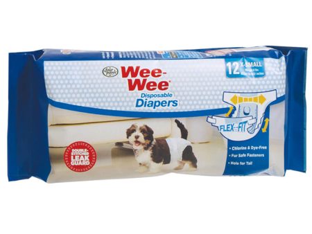 Four Paws - Wee-Wee Disposable Diapers - Various Sizes Supply