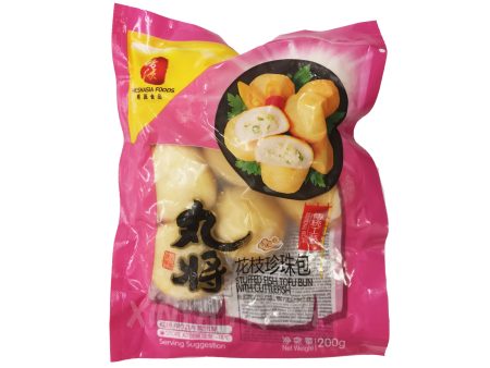 WJ Stuffed Fish Tofu Bun with Cuttlefish FRESHASIA 200g Online Hot Sale