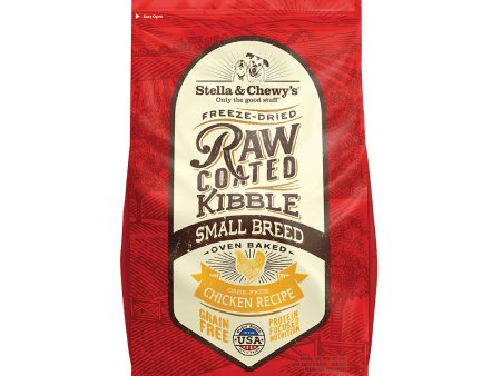 Stella & Chewy s - Raw Coated Baked Chicken for Small Breeds - Dry Dog Food - Various Sizes Sale