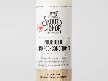 Skout s Honor - Probiotic Shampoo + Conditioner Dog of the Woods Online Sale