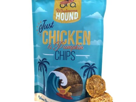 Wholesome Hound - Just Chicken & Pumpkin Chips Online now