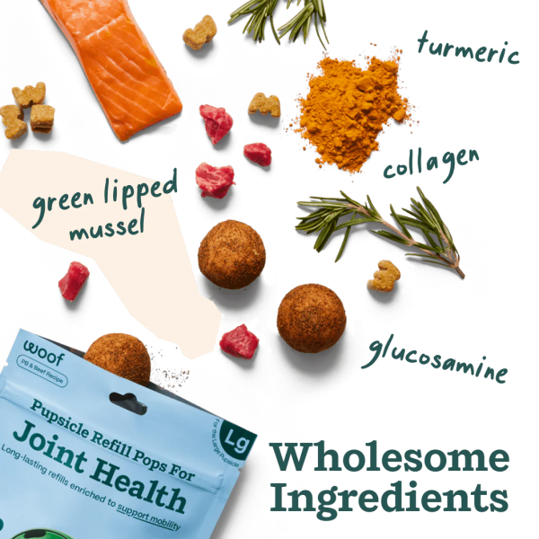 Woof - Hip & Joint Pupsicle Refill Pops For Cheap